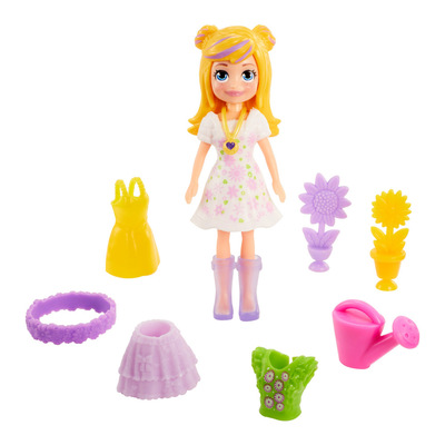 

Набор Polly Pocket Маленькая модница Полли в цветнике (GDM01/GMF78) (10-551531)