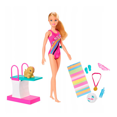 

Игровой набор Barbie Тренировка в бассейне (GHK23) (10-552046)