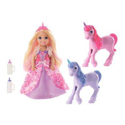 

Набор Barbie Dreamtopia Челси и единороги (GJK17) (10-552193)