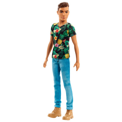 

Кукла Barbie Кен Модник Tropical Vibes Shirt and Faded Blue Denim Pants (DWK44/FJF73) (10-531278)