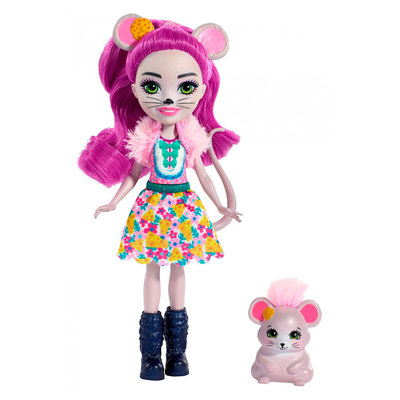 

Кукла Мышка Майла и Фондю Enchantimals Mayla Mouse Doll with Fondue Mattel (FXM76) (887961695540)