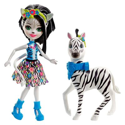 

Набор Enchantimals Большие друзья Зебра Зелина (FKY72/FKY75) (10-531357)