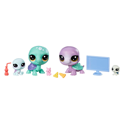

Набор игрушечный Littlest Pet Shop Семья черепах (B9346/E1013) (10-535793)