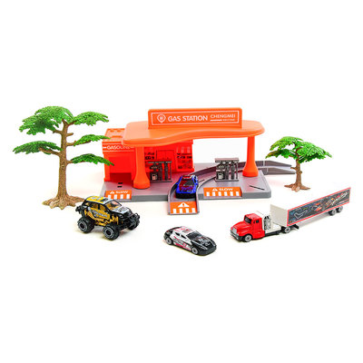 

Игровой набор Паркинг Заправочная станция гонки Shantou Jinxing металлическая (CM559-52) (10-522856)