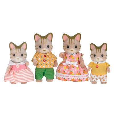

Набор Семья полосатых Котов Sylvanian Families (5180) (10-424585)