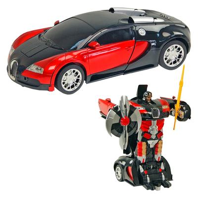 

Машинка-трансформер MZ Bugatti на радиоуправлении 1:22 красная (2331X/2331X-1) (10-521368)