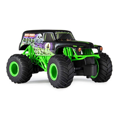 

Машинка Monster jam 1:24 зеленая на радиоуправлении (6044955) (10-548070)