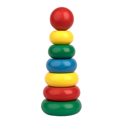 

Развивающая игрушка Komarov toys Пирамидка 7 элементов (A 301) (10-3174)