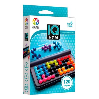 

Настольная игра Smart Games IQ Бум (SG 423 UKR) (10-483776)