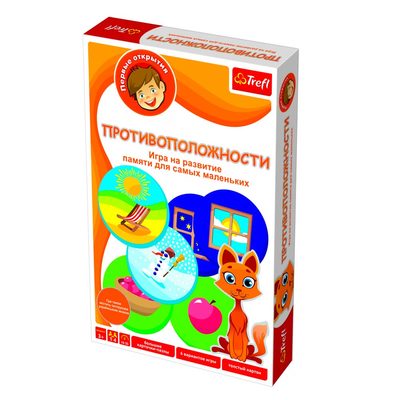 

Настольная игра Противоположности Trefl (01105) (10-481979)