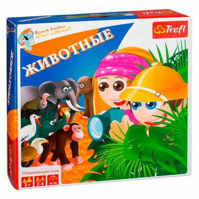 

Настольная игра Trefl Животные (1038) (10-431945)