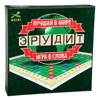 

Настольная игра Arial Эрудит на русском языке (4820059910091) (10-115954)