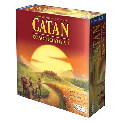 

Настольная игра Hobby World Колонизаторы. Катан (1576) (10-496616)