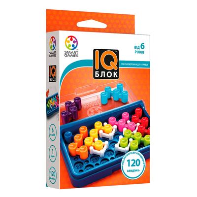 

Настольная игра Smart Games IQ Блок (SG 466 UKR) (10-483723)