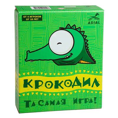 

Настольная игра Arial Крокодил (4820059911197) (10-316488)