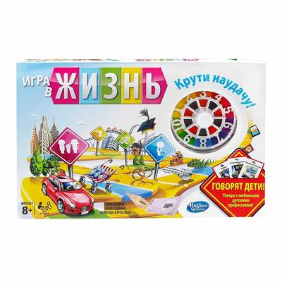 

Настольная игра Hasbro Gaming Игра в жизнь (E4304) (10-551161)