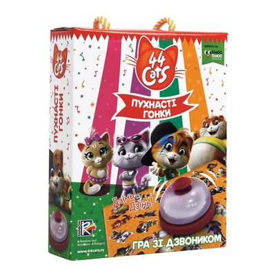 

Настольная игра Vladi Toys 44 кота Пушистые гонки на украинском (VT8010-07) (10-549372)