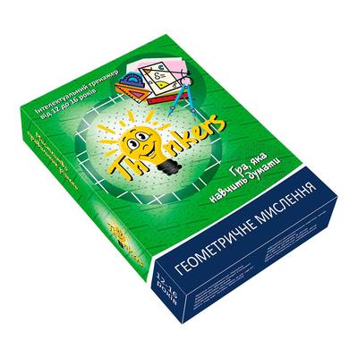 

Настольная игра Thinkers Геометрическое мышление укр (12061) (10-538165)