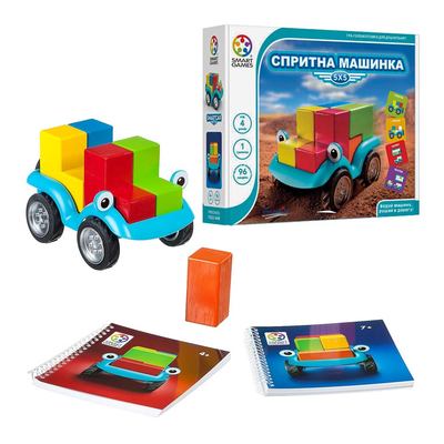 

Настольная игра Smart Games Шустрая машинка (SG 018 UKR) (10-539633)