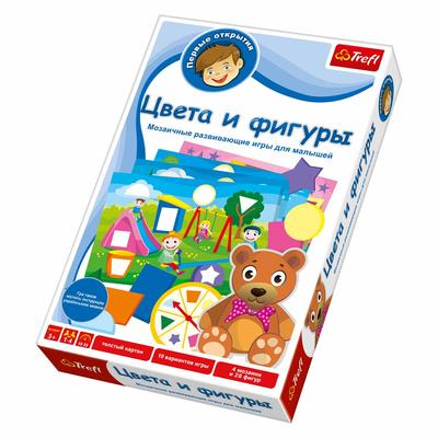 

Настольная игра Цвета и фигуры Trefl (01106) (10-460457)