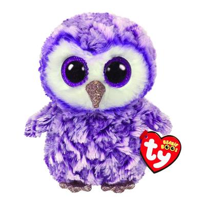 

Мягкая игрушка TY Beanie boos Сова Лунное сияние фиолетовая 15 см (36325) (10-548232)