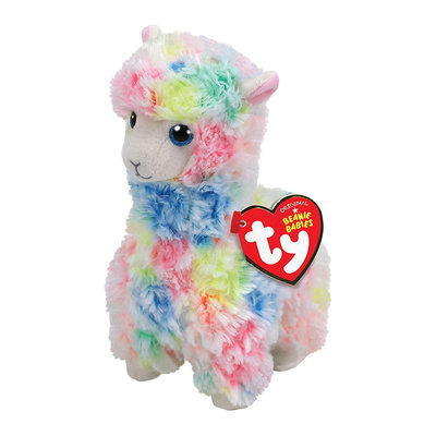 

Мягкая игрушка TY Beanie babies Лама Лола разноцветная 15 см (41217)