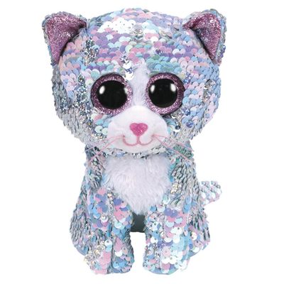 

Мягкая игрушка TY Flippables Котенок Вимси в пайетках 15 см (36674) (10-542821)