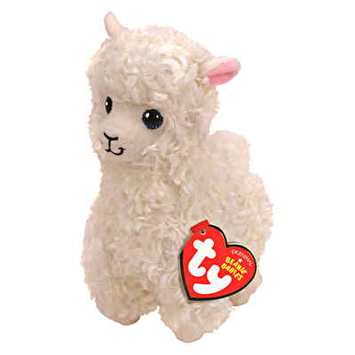 

Мягкая игрушка TY Beanie Babies Кремовая лама Лили 15 см (41216) (10-544386)