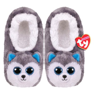 

Мягкая игрушка-тапочки TY Fashion Хаски Слаш M (95332) (10-543072)