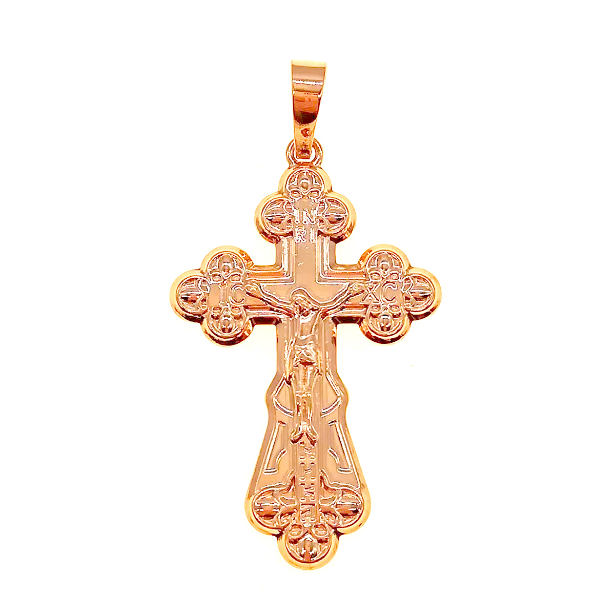 

Крестик Xuping из медицинского золота, позолота 18K, 42423