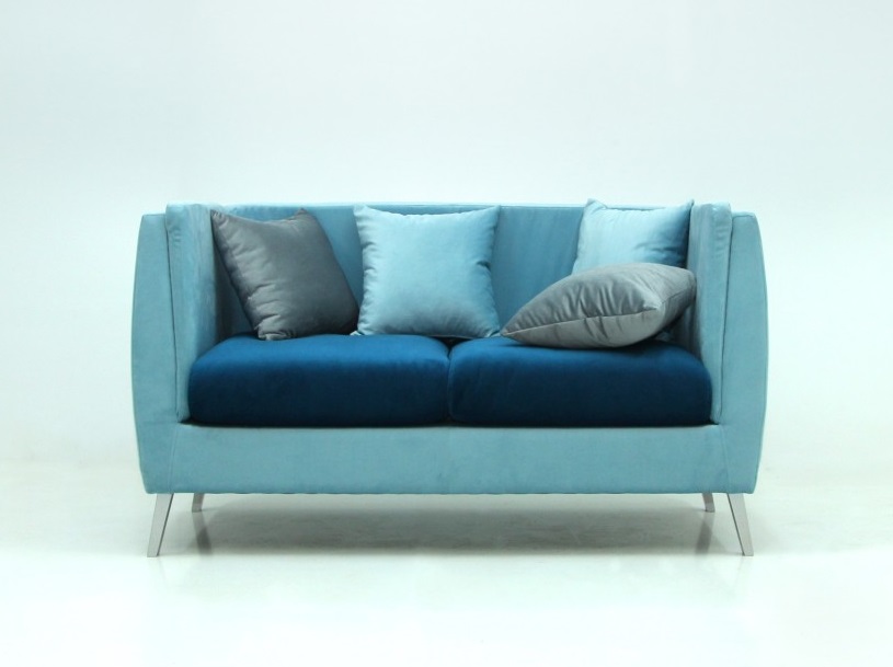 

Диван Кармен двойка Creale Голубой 160х85х90 см R0146-0450