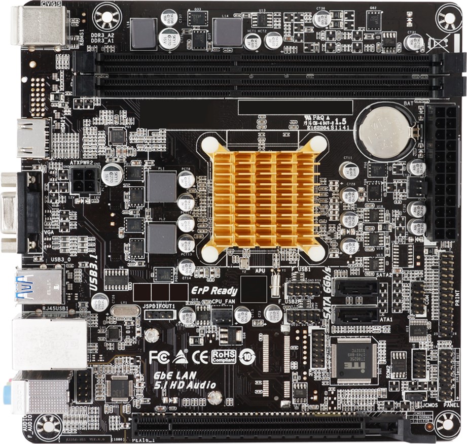 

Материнская плата Biostar A68N-2100K (AMD E1-6010, SoC, PCI-Ex16)