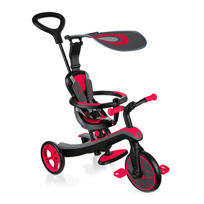 

Трехколесный велосипед Globber Explorer trike 4 в 1 красный (632-102) (10-554286)