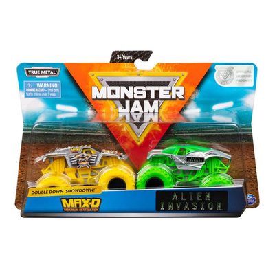 

Набор машинок Monster Jam Max-D и Alien invasion 1:64 (6044943-4) (10-549247)