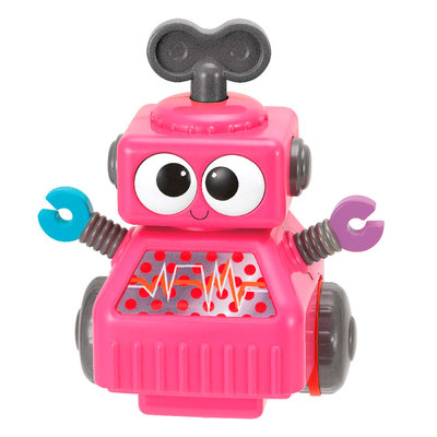 

Игрушка заводная Keenway Смешной робот розовый (K32655/2001368-1) (10-541779)