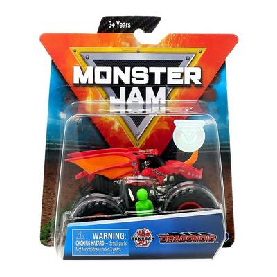 

Машинка Monster jam Бакуган драгоноид с фигуркой 1:64 (6044941-2) (10-549237)