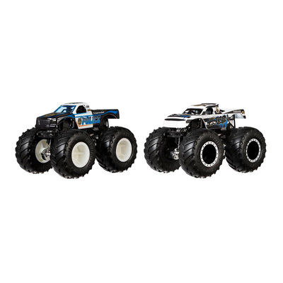 

Набор машинок Hot Wheels Monster Trucks Police vs Hoooligan (FYJ64/FYJ68) (10-546753)