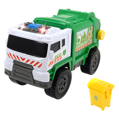 

Функциональное авто Мусоровоз с баком звуком и светом Dickie Toys 20 см (3304013) (10-522965)