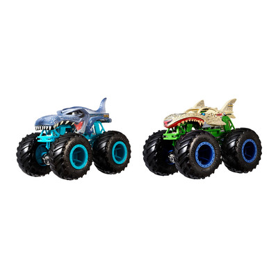 

Набор машинок Hot Wheels Monster Trucks Wrex vs Leopard Shark (FYJ64/FYJ65) (10-546754)