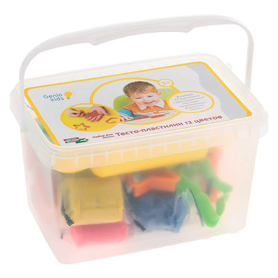 

Тесто-пластилин Genio Kids 12 цветов (TA1068V) (10-518593)