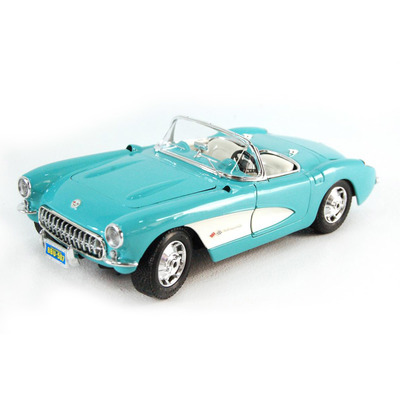 

Автомодель Maisto Chevrolet Corvette 1957 голубая (31275 lt. blue) (10-137332)