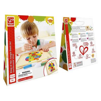

Мозаика для раскрашивания HAPE Король Джунглей (E5116) (10-430359)