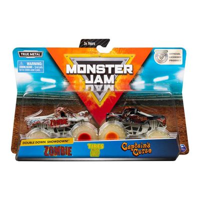 

Набор машинок Monster Jam Зомби и Проклятие капитана 1:64 (6044943-2) (10-549245)