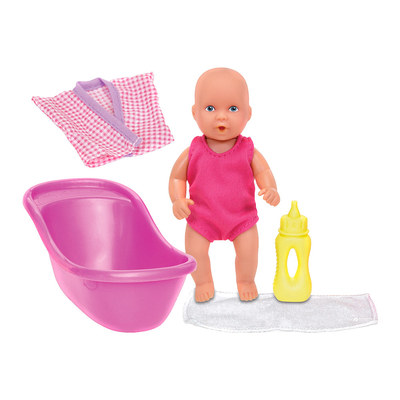 

Мини пупс New Baby Born с ванночкой Simba (5033218) (10-132302)