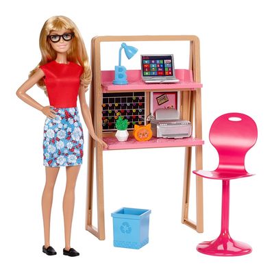 

Набор мебели Barbie Офис с куклой (DVX51/DVX52) (10-547249)