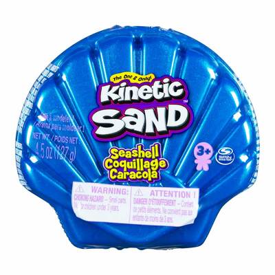 

Кинетический песок Kinetic Sand Синяя раковина (71482B) (10-552858)