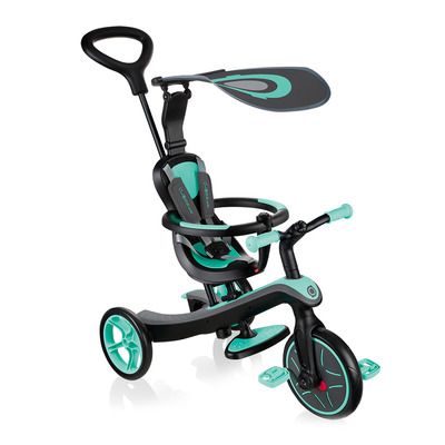 

Трехколесный велосипед детский Globber Explorer trike 4 в 1 бирюзовый (632-105) (10-554287)
