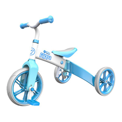 

Беговел Yvolution Velo Flippa 2в1 голубой (100612) (10-517875)