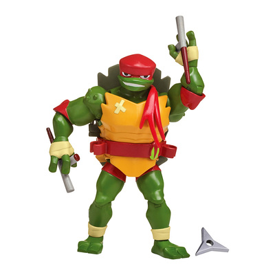 

Фигурка TMNT Эволюция черепашек-ниндзя Рафаэль с боевым панцирем 12 см (80829) (10-548835)