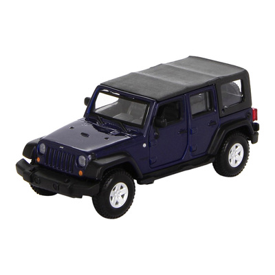 

Автомодель Bburago Jeep wrangler ulimited rubicon темно-синий металлик (18-43012 met dark blue) (10-489657)